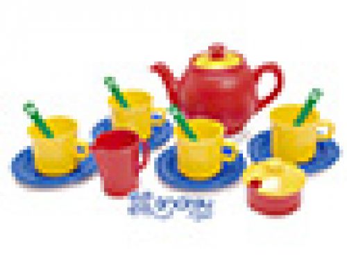 Jogo dantoy 4 servicos de ch 17 pecas 12x18,5x19 cm , Dantoy , 68250 , 5701217043822